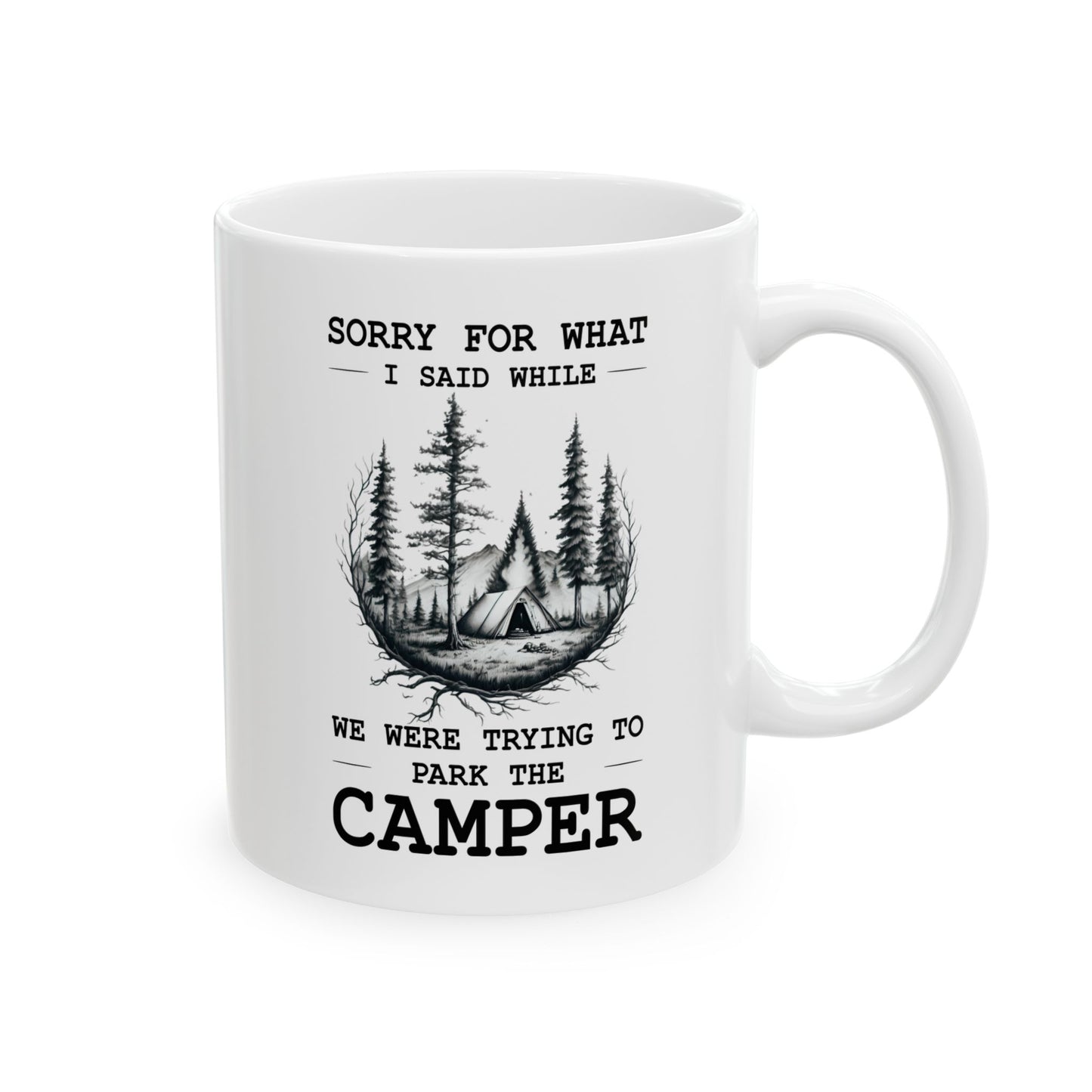 Mountain Retreat Ceramic Mug, (11oz, 15oz)