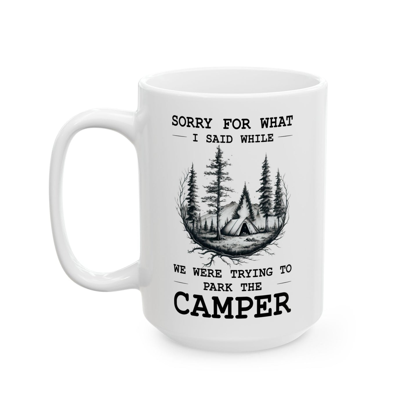 Mountain Retreat Ceramic Mug, (11oz, 15oz)