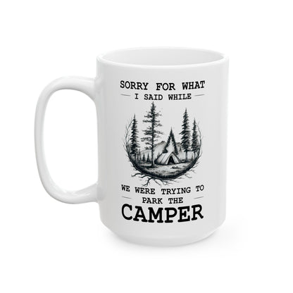 Mountain Retreat Ceramic Mug, (11oz, 15oz)