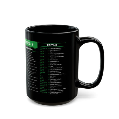 Excel Super Shortcuts Mug Ceramic Mug, (11oz, 15oz)