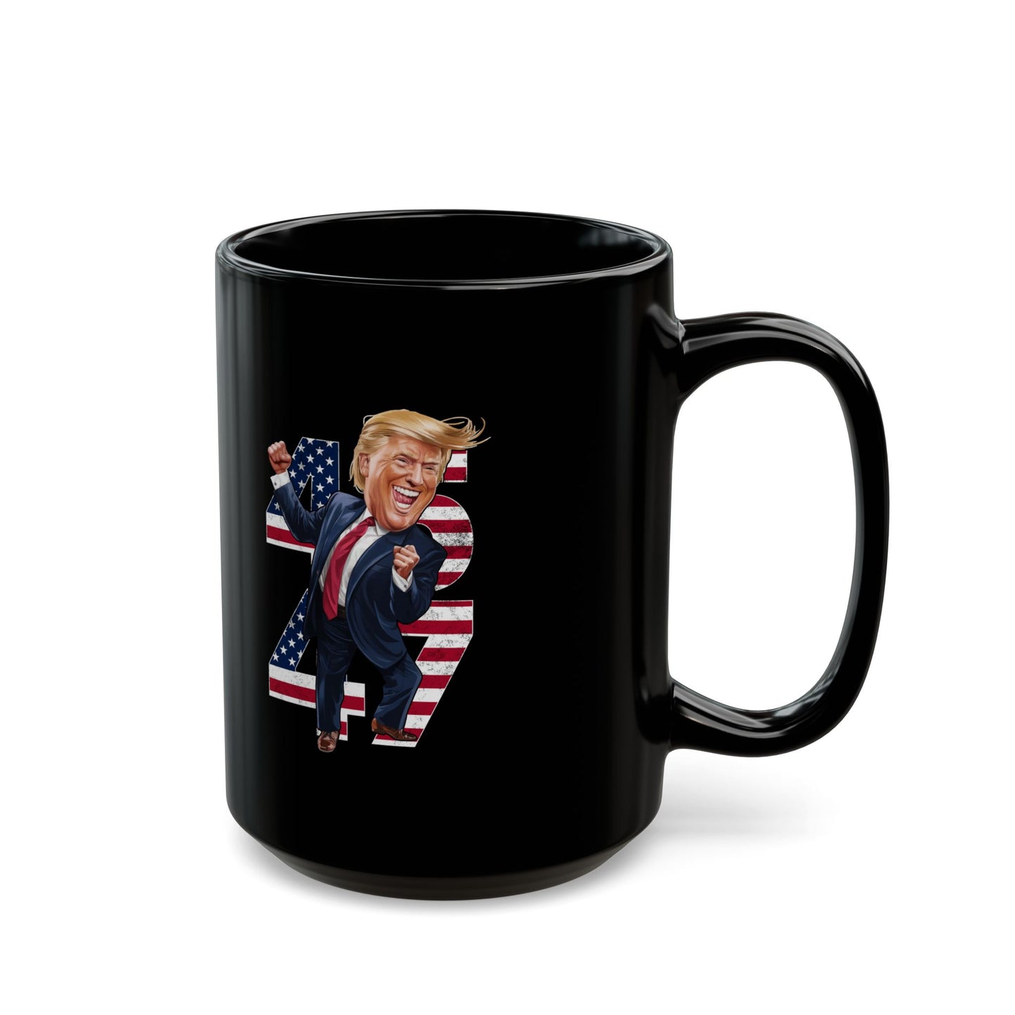Trump 47 Mug – Patriotic Donald Trump Coffee Cup for Republicans MAGA