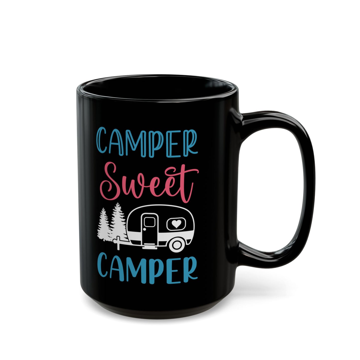Retro Camper Mug Design Ceramic Mug, (11oz, 15oz)