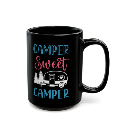 Retro Camper Mug Design Ceramic Mug, (11oz, 15oz)