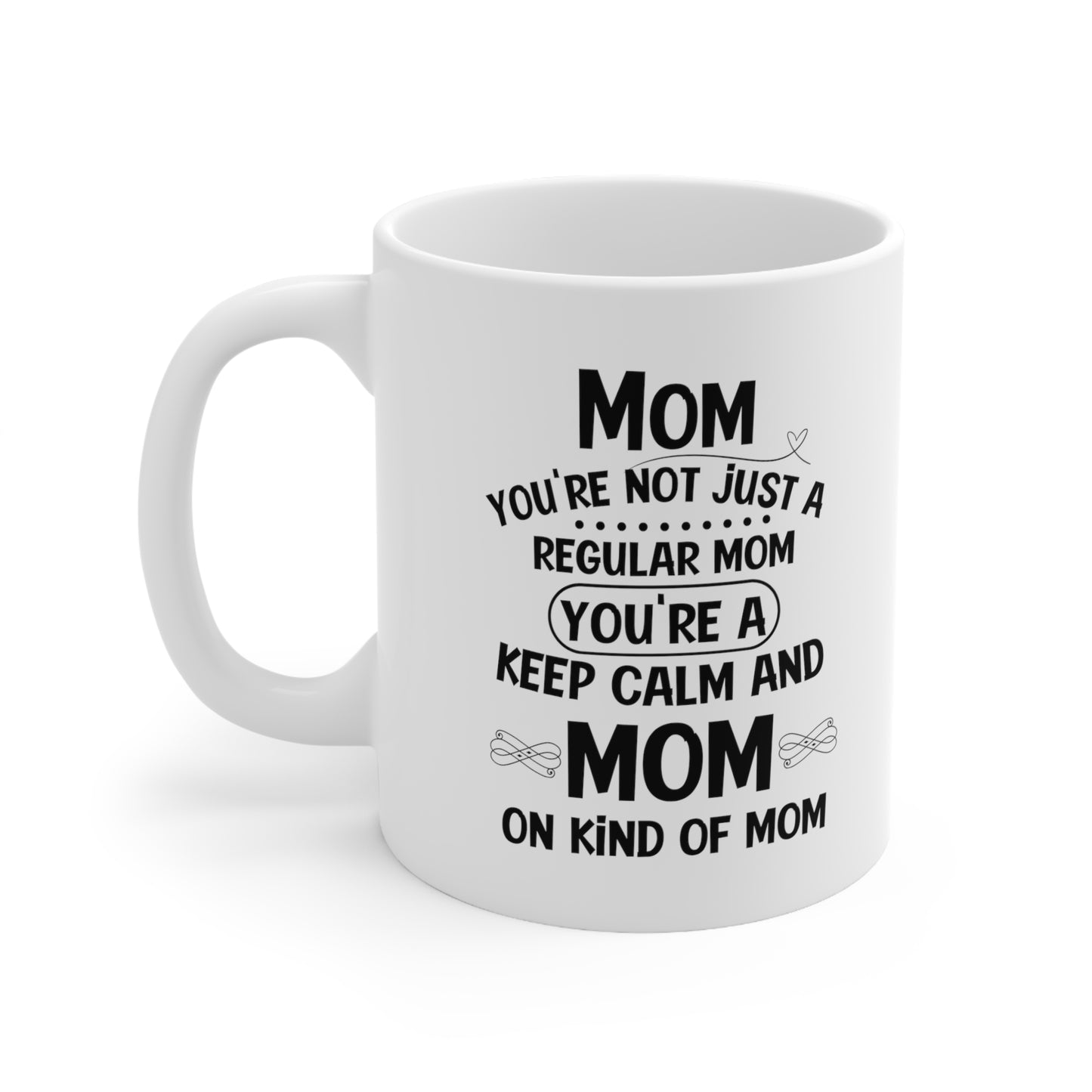 Mom you are just 11oz white Mug