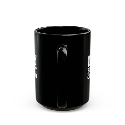 Funny Black Coffee Cup – Bold Gift for Boyfriend or Couple Humor