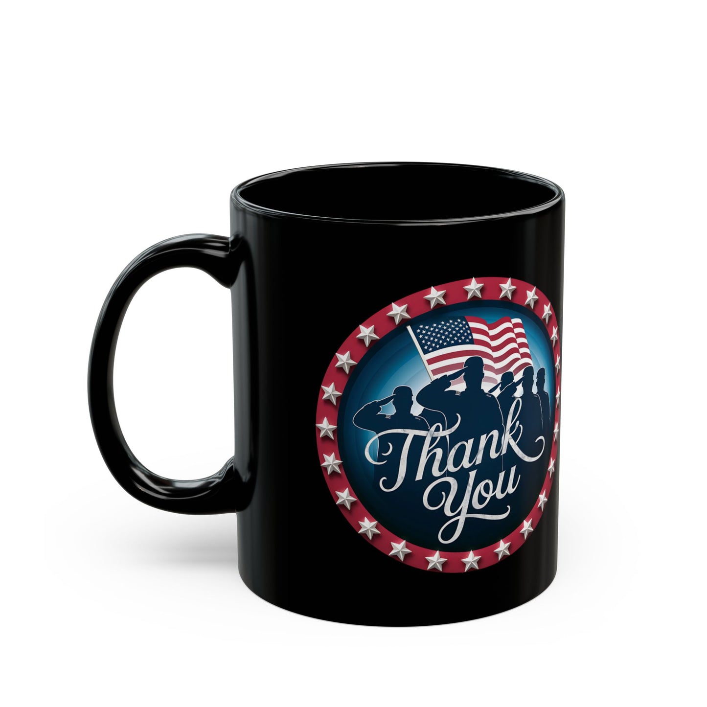 Thank You Black Mug (11oz, 15oz)