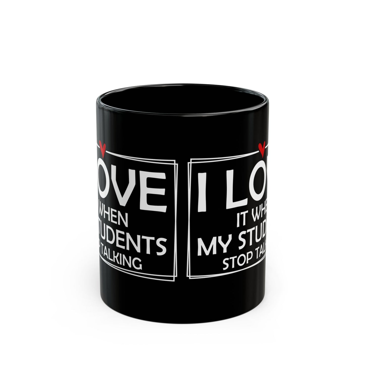 I Love It When My Students Stop Talking