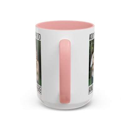 Life Is Better With Dogs & Kids – Funny Pet Parent  Accent Coffee Mug (11, 15oz)