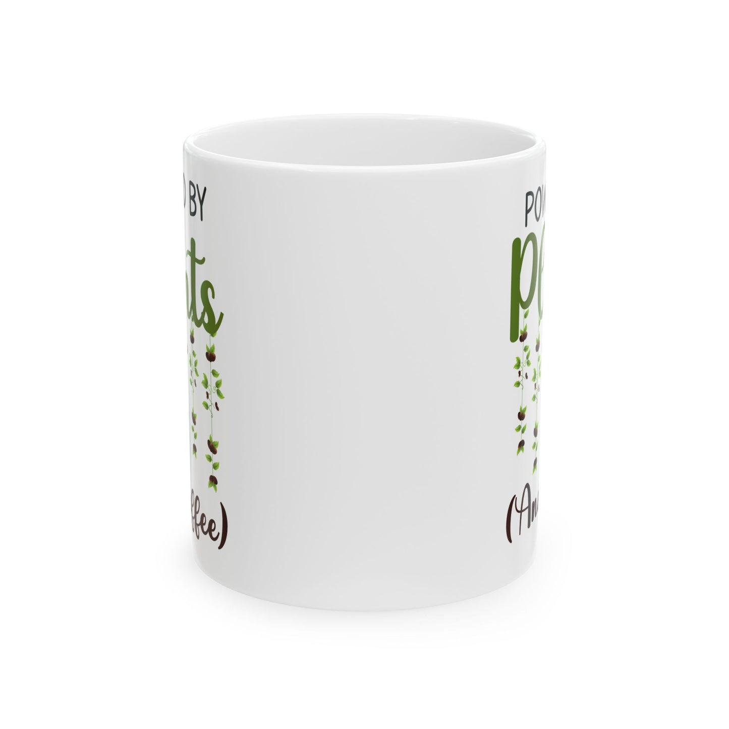 Funny White Coffee Cup for Gardeners & Plant Lovers – Cute Gift Idea for Coffee & Nature Fans