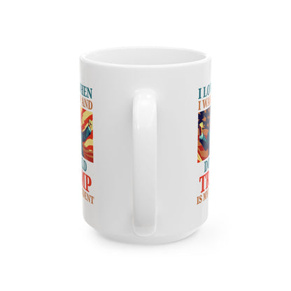 Donald Trump Mug – White Coffee Cup Pro Trump I Love Wake Up President