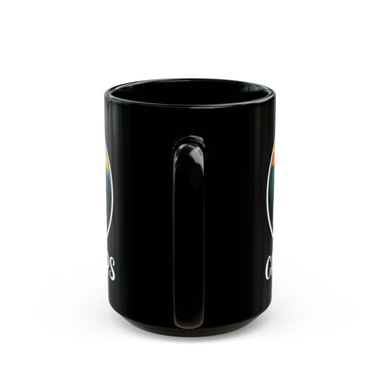 Happy Campers Black Mug (11oz, 15oz)