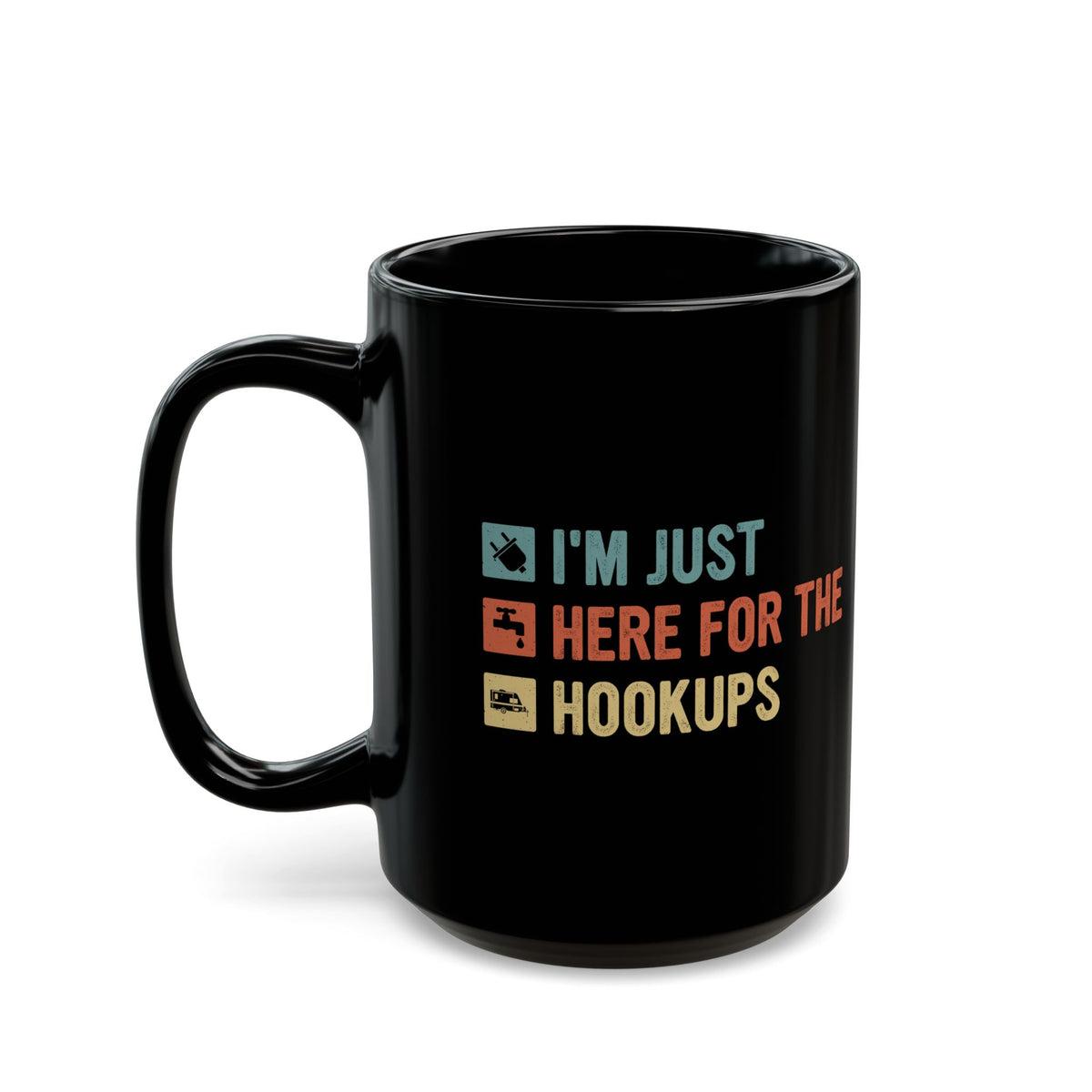 Camping Essentials  Ceramic Mug, (11oz, 15oz)