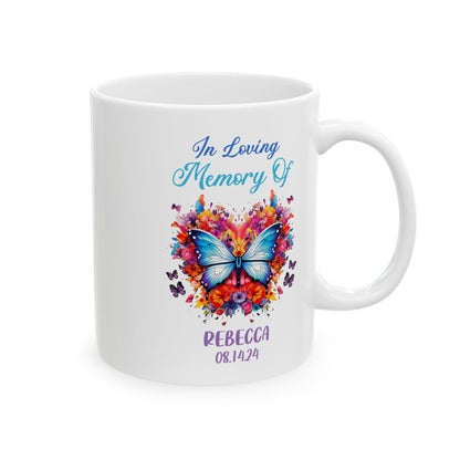 In Loving Memory Of Rebecca White Mug, (11oz, 15oz)