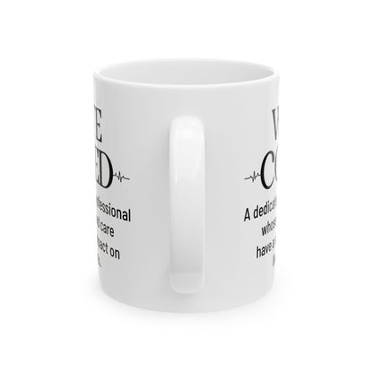 White Coated Doctor Mug – Inspirational Gift for White Coat Ceremony