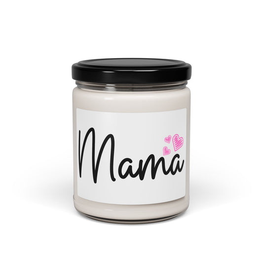 Mama Candle – Cute Mother's Day Gift with Heart Design – Gift for Mom, New Mom, and Mama-to-Be