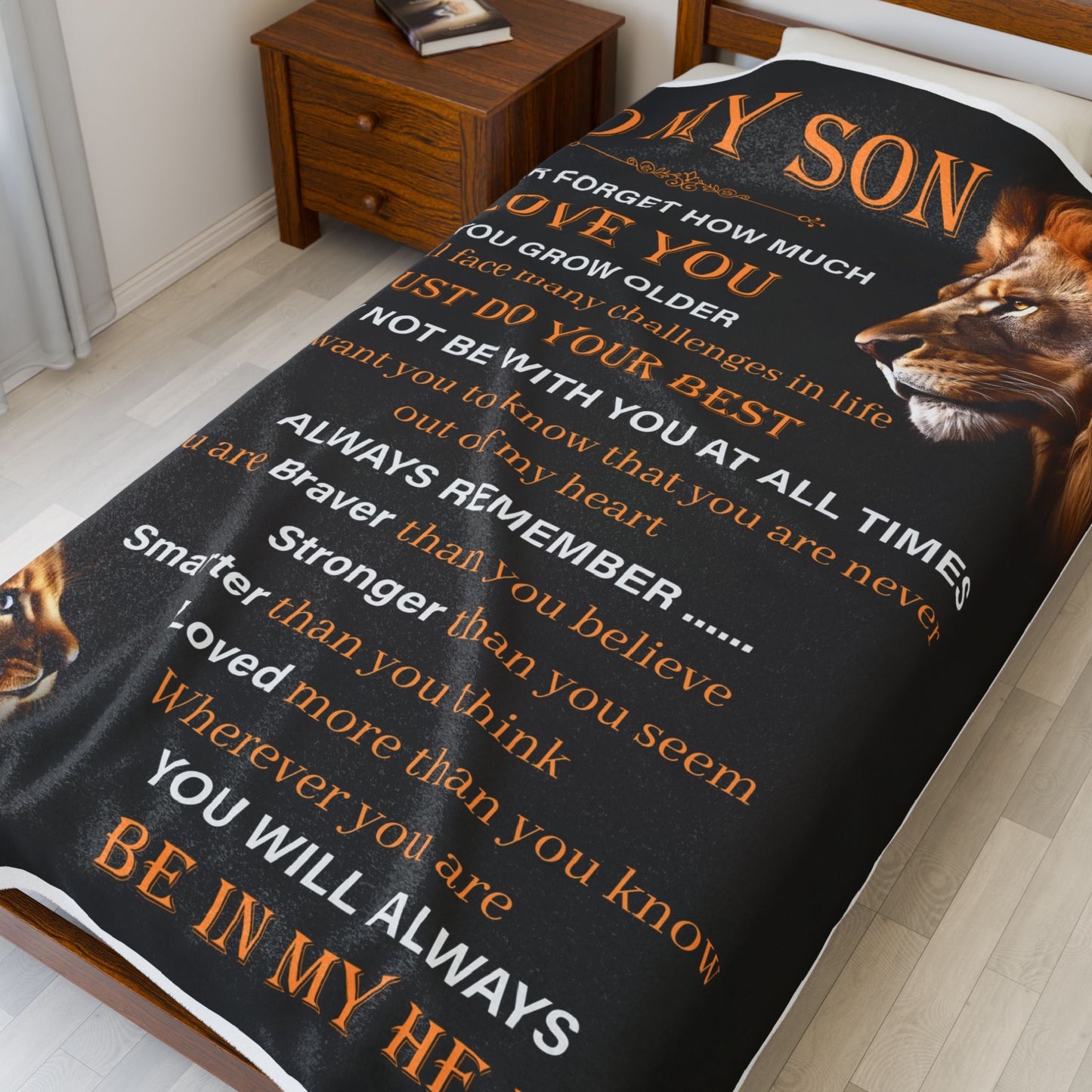 To My Son Blanket