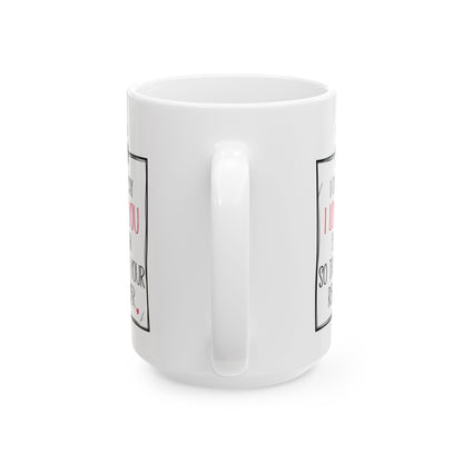 Romantic Gift for Boyfriend Girlfriend Wife Husband – Cute I Love You Coffee Mug – 11oz or 15oz