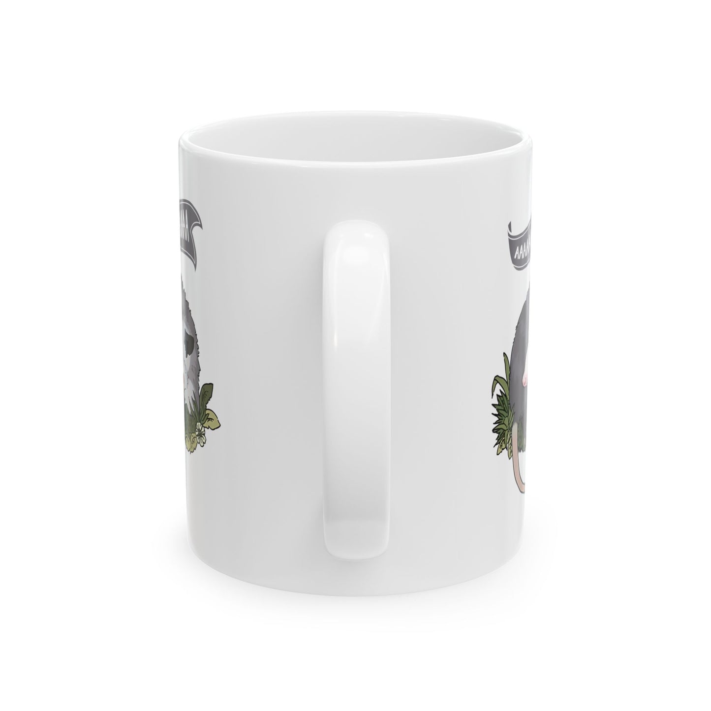 Posom coffee mug, white Mug, (11oz, 15oz)