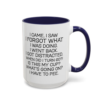 I Came I Saw coloring Coffee Mug (11, 15oz)