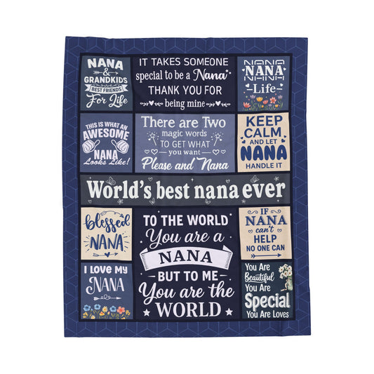 World’s Best Nana Blanket