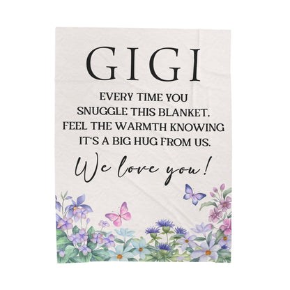 Gigi Every Time You Snuggle This Blanket