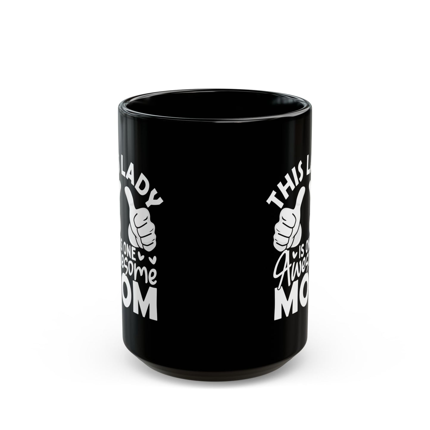 This lady  Black Mug (11oz, 15oz)