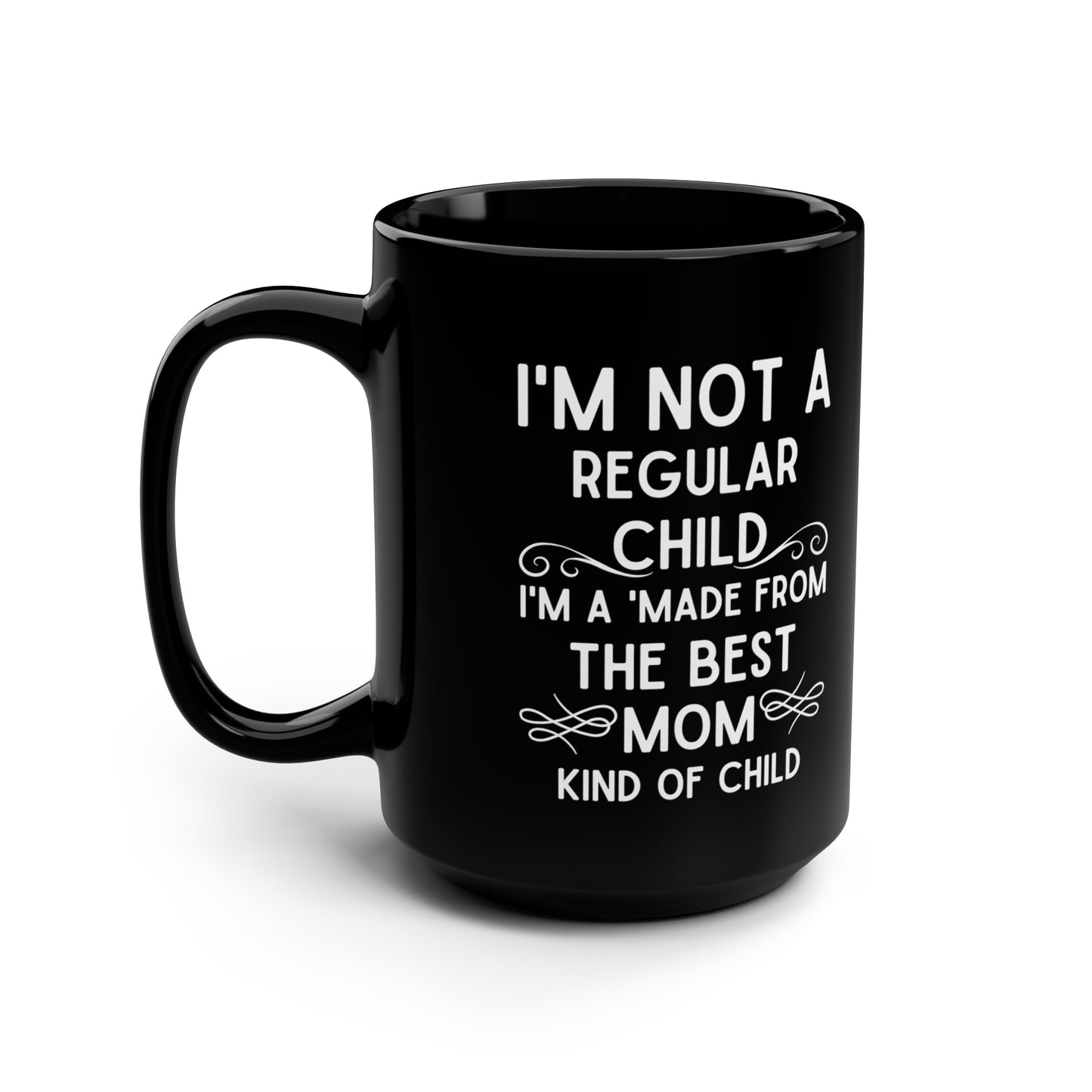 Black Mug, 15oz