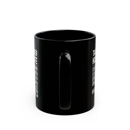 Tax Preparer Hourly Rate Mug – Funny Black Coffee Cup Gift