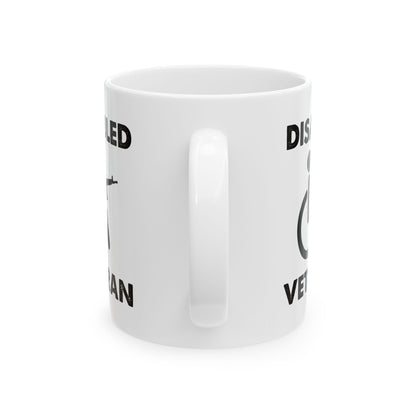 Bold Patriotic Gift for Military Heroes – Funny Wheelchair Rifle Design