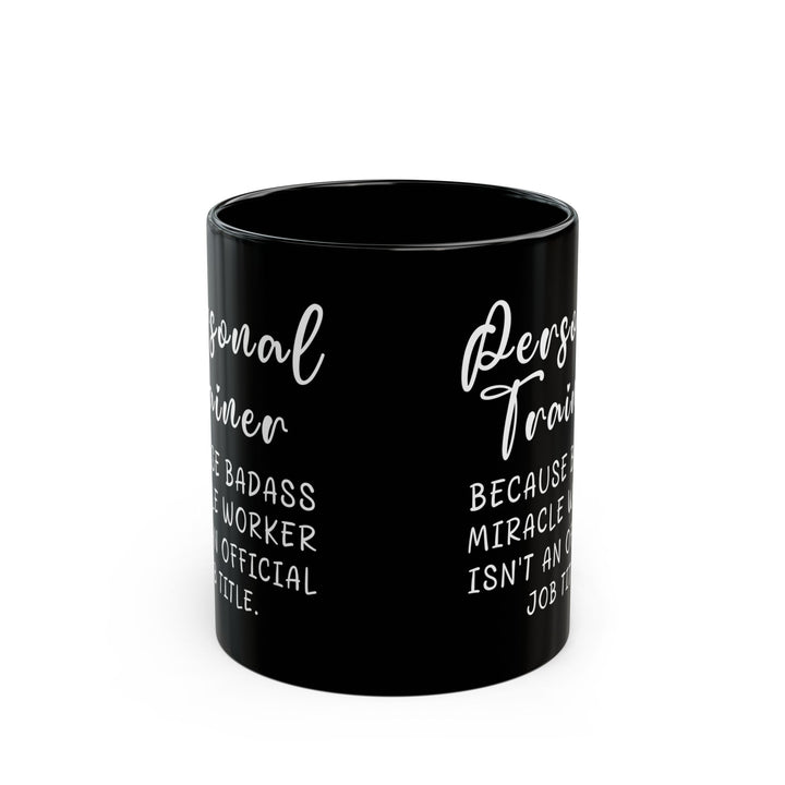 Personal Trainer Black Mug (11oz, 15oz)