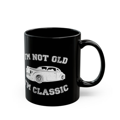 I'm Not Old I'm Classic Mug – Vintage Car Style Mug for Car Enthusiasts
