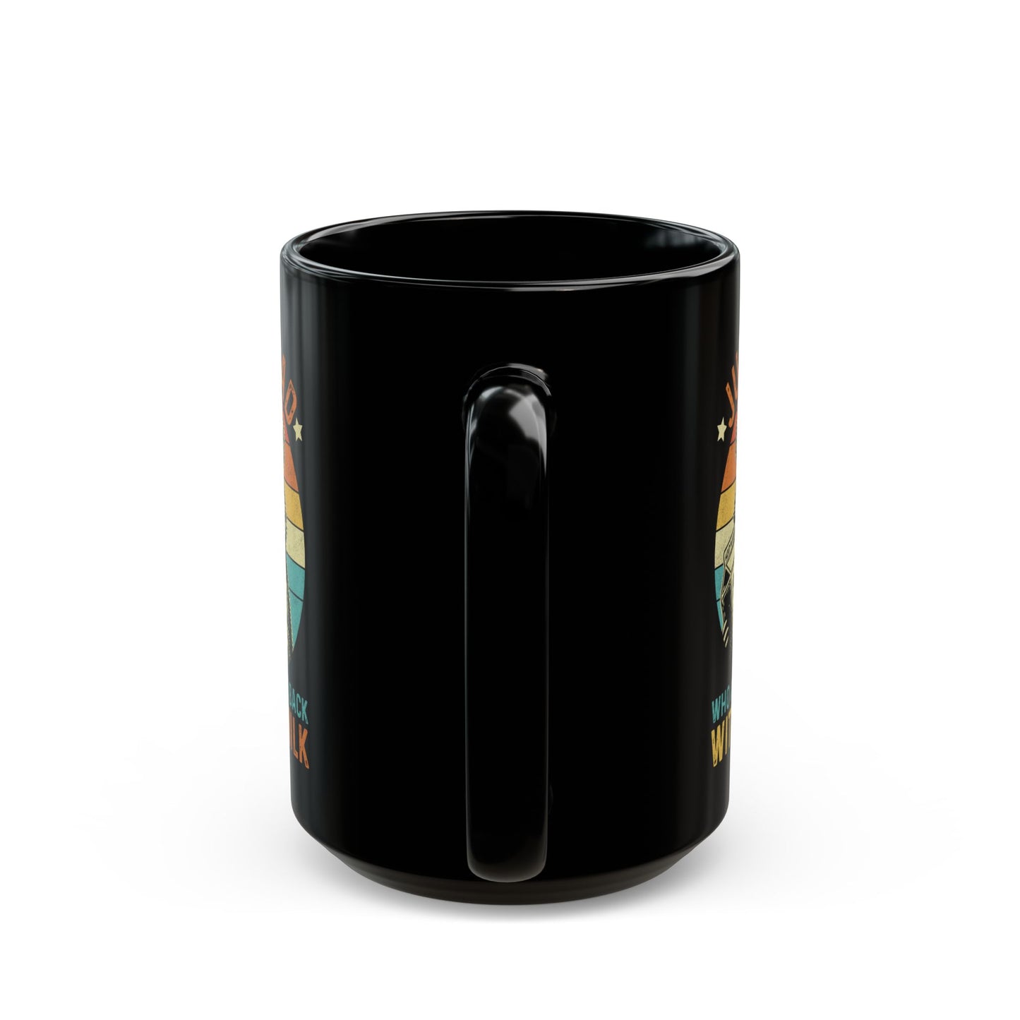 Just A Dad Who Always Came Back With The Milk Black Mug (11oz, 15oz)