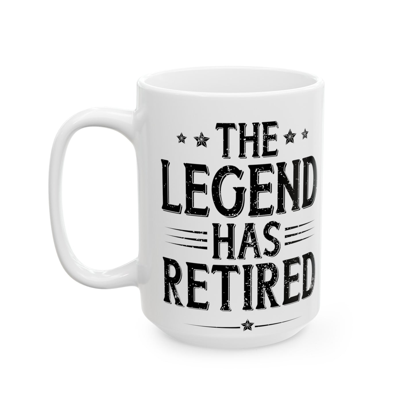 The Legend Has Retired Mug – Funny Retirement Gift for Legends