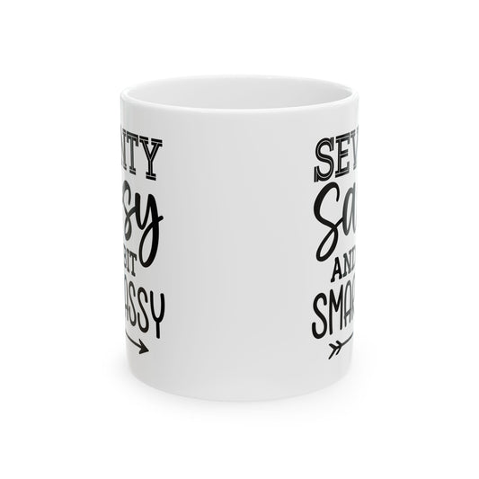 Seventy Sassy Ceramic Mug, (11oz, 15oz)