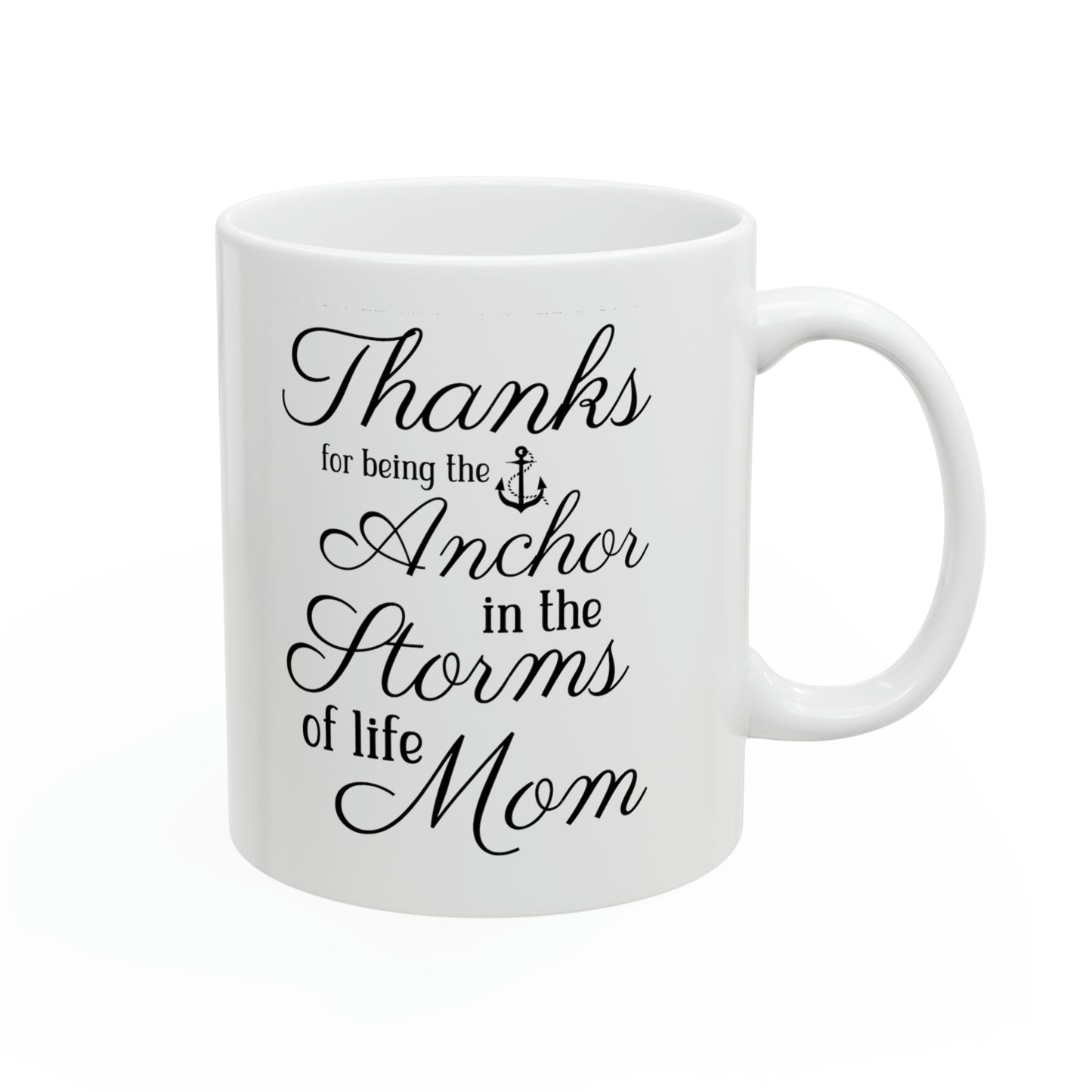 Mom Anchor Mug – Sentimental Gift for Mother’s Day & Birthdays