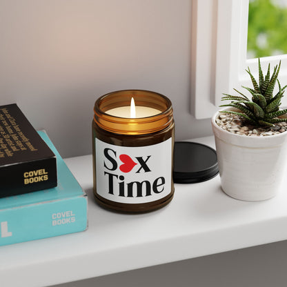 Sex Time Candle – Funny Romantic Gift, Naughty Couples Gift, Anniversary Bedroom Decor