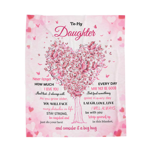 To My Daughter Blanket