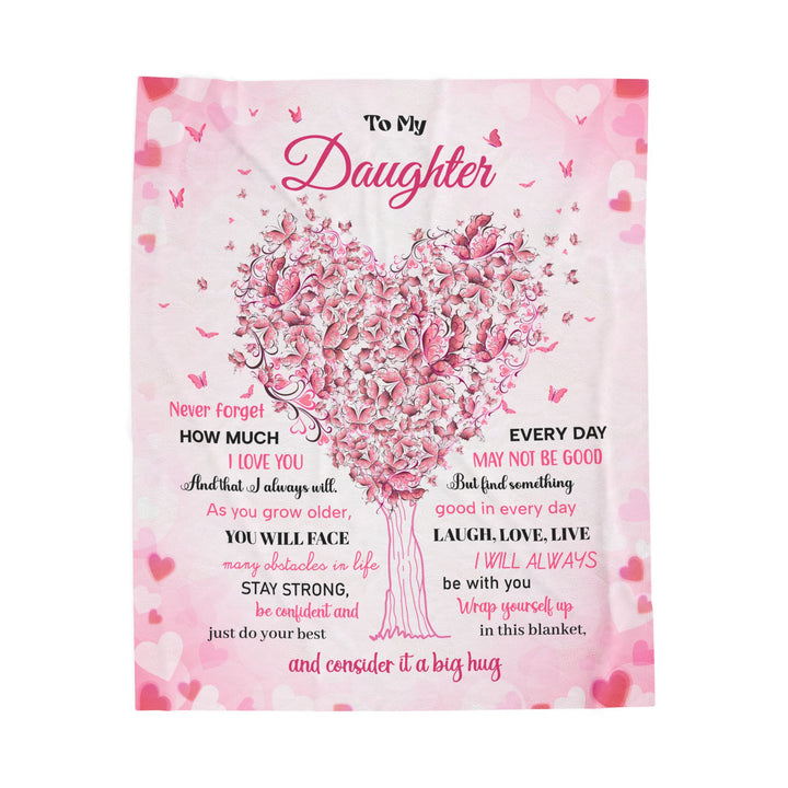 To My Daughter Blanket