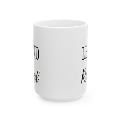 The Legend Has Retired White Mug – Ideal Gift for Retirees