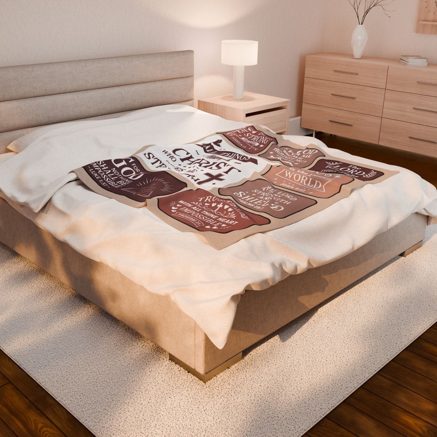 I Can Do All Things Through Christ Who Gives Me Strength Blanket