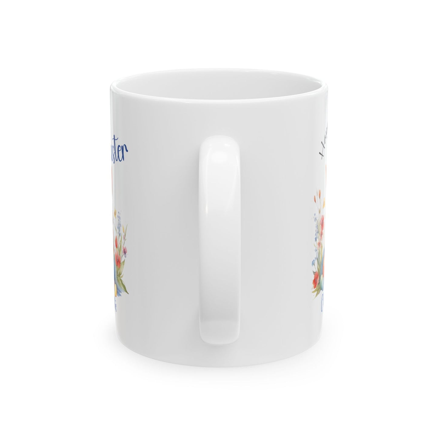 Personalized Easter Bunny Mug – Custom Name Gift for Kids