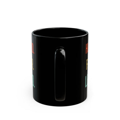 Husband Father Legend Black Mug (11oz, 15oz)