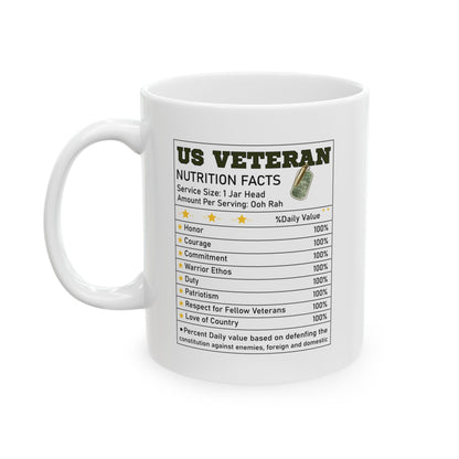 I am Veteran  Mug, (11oz, 15oz)