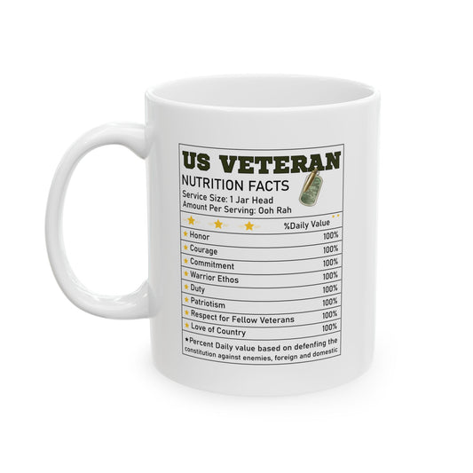 I am Veteran  Mug, (11oz, 15oz)