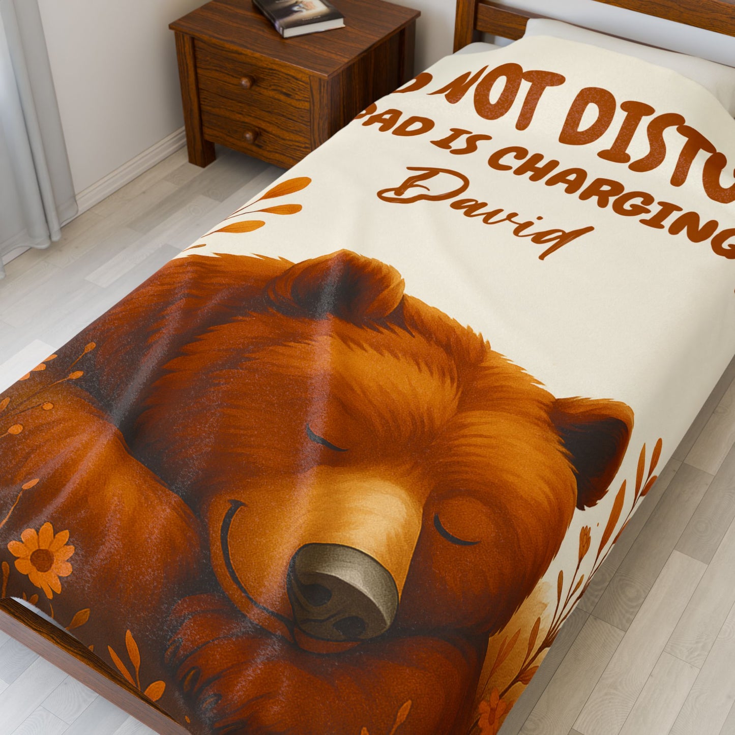 DO NOT DISTURB DAD IS CHARGING David