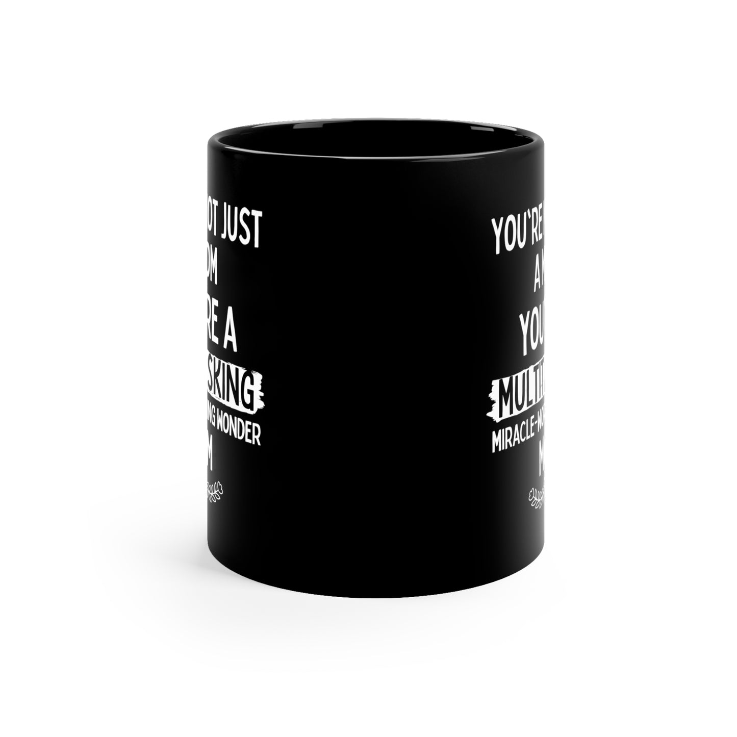 Multitasking 11oz Black Mug