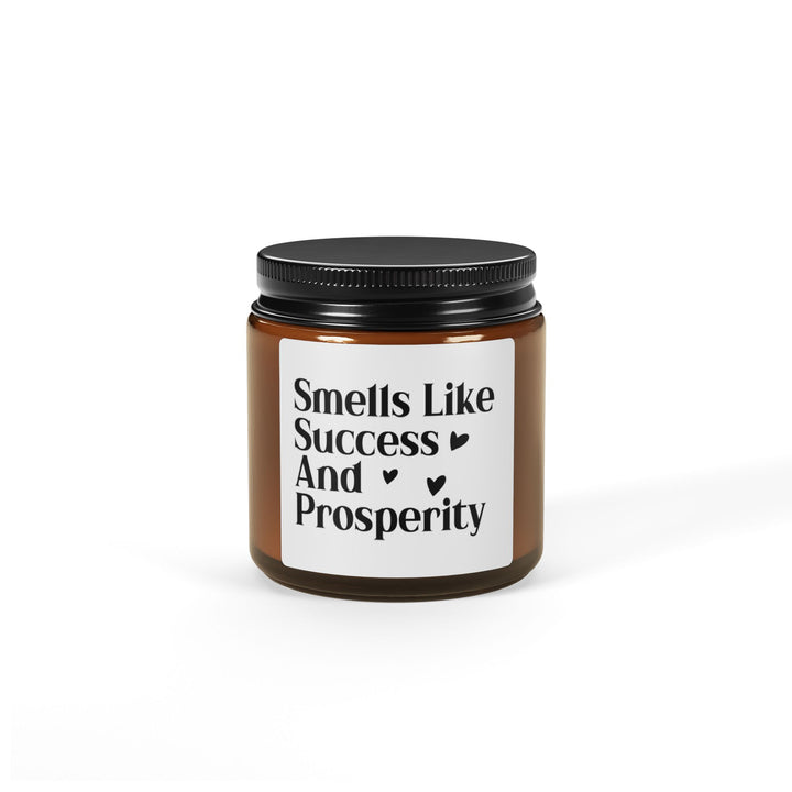 Smells Like Success and Prosperity Candle – Manifestation Gift, Abundance Candle, Positive Energy Decor
