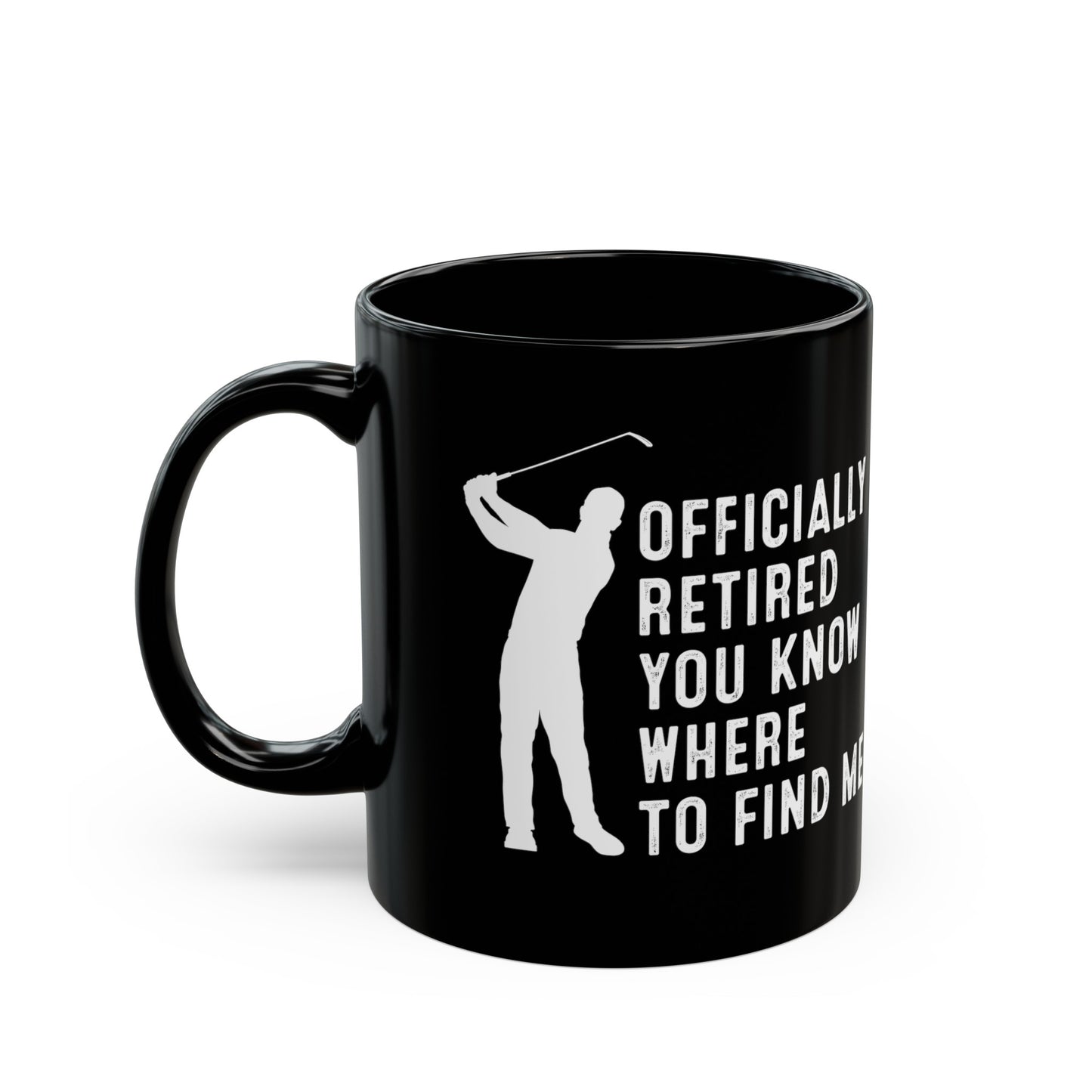 Officially Retired Golf Mug – Perfect Gift for Retirees