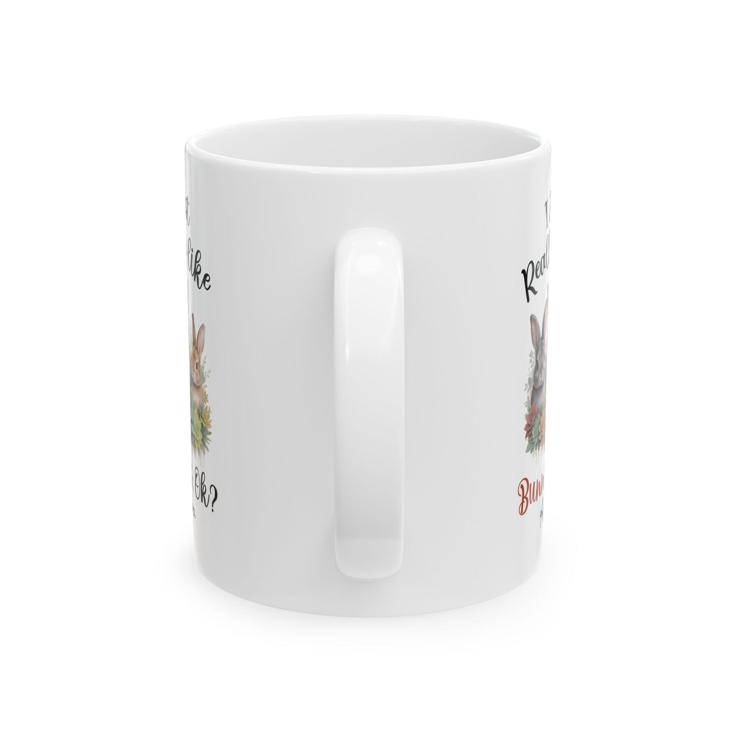 I Just Really Like Bunnies Mug – Personalized Gift for Bunny Lovers