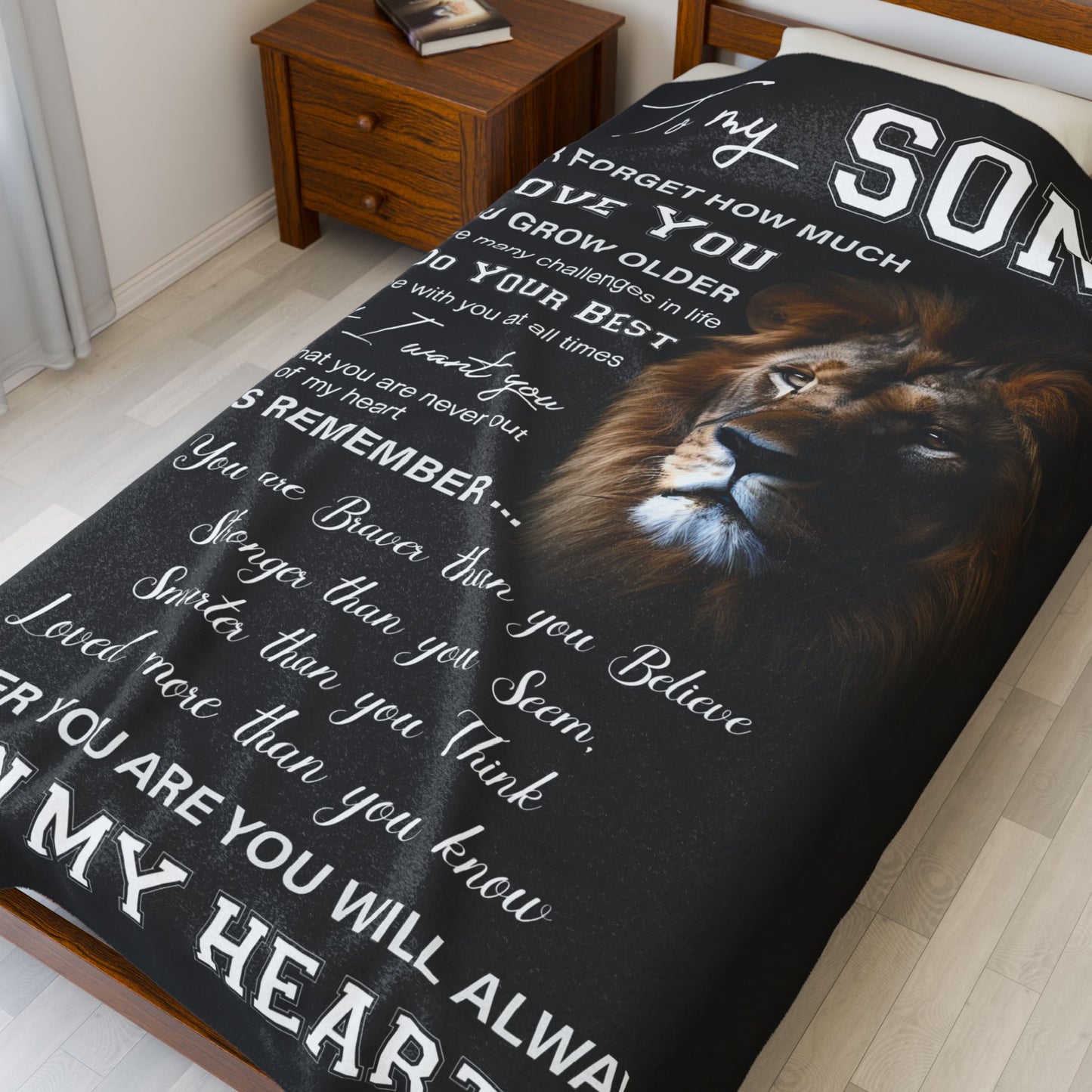 To My Son Blanket